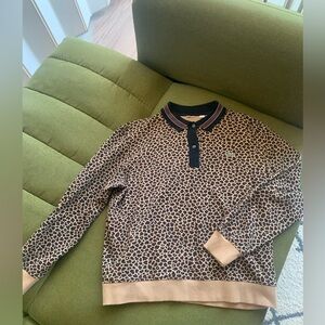 Moving Sale: Lacoste Live! Leopard Polo Sweater